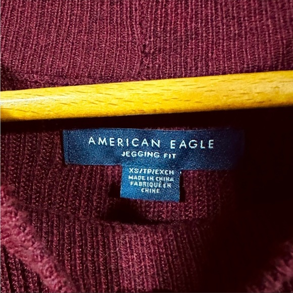 American Eagle Outfitters Dark Cherry Red Pullover
Sweater XS - Picture 3 of 7